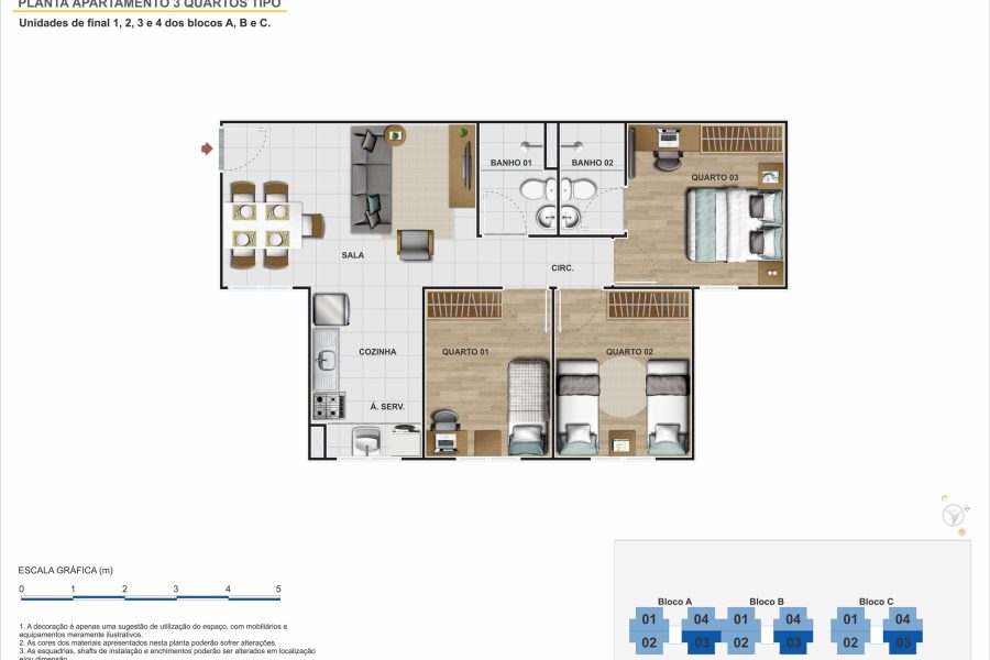 APTO_TIPO_ GARÇAS_60.50M²